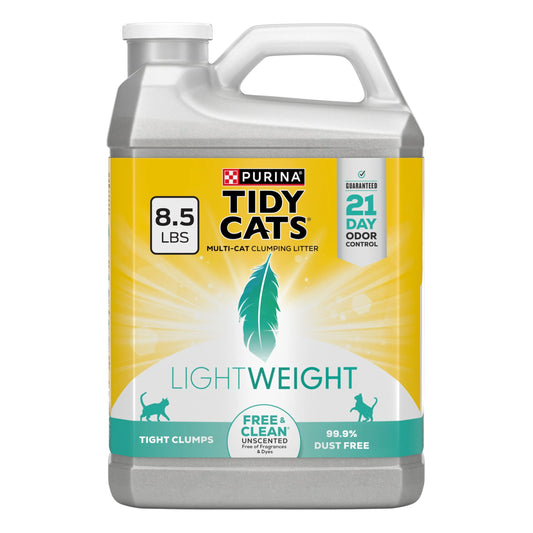 Purina  Lightweight Free and Clean Unscented Clumping Cat Litter