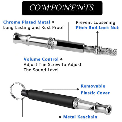 Dog Whistle for Stop Barking Professional Ultrasonic Dog Whistles Puppy Bark Control Training Tools Pet Dog Training Accessories