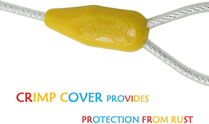 15Ft Reflective Tie-Out Cable for Large Dogs up to 90 Pounds