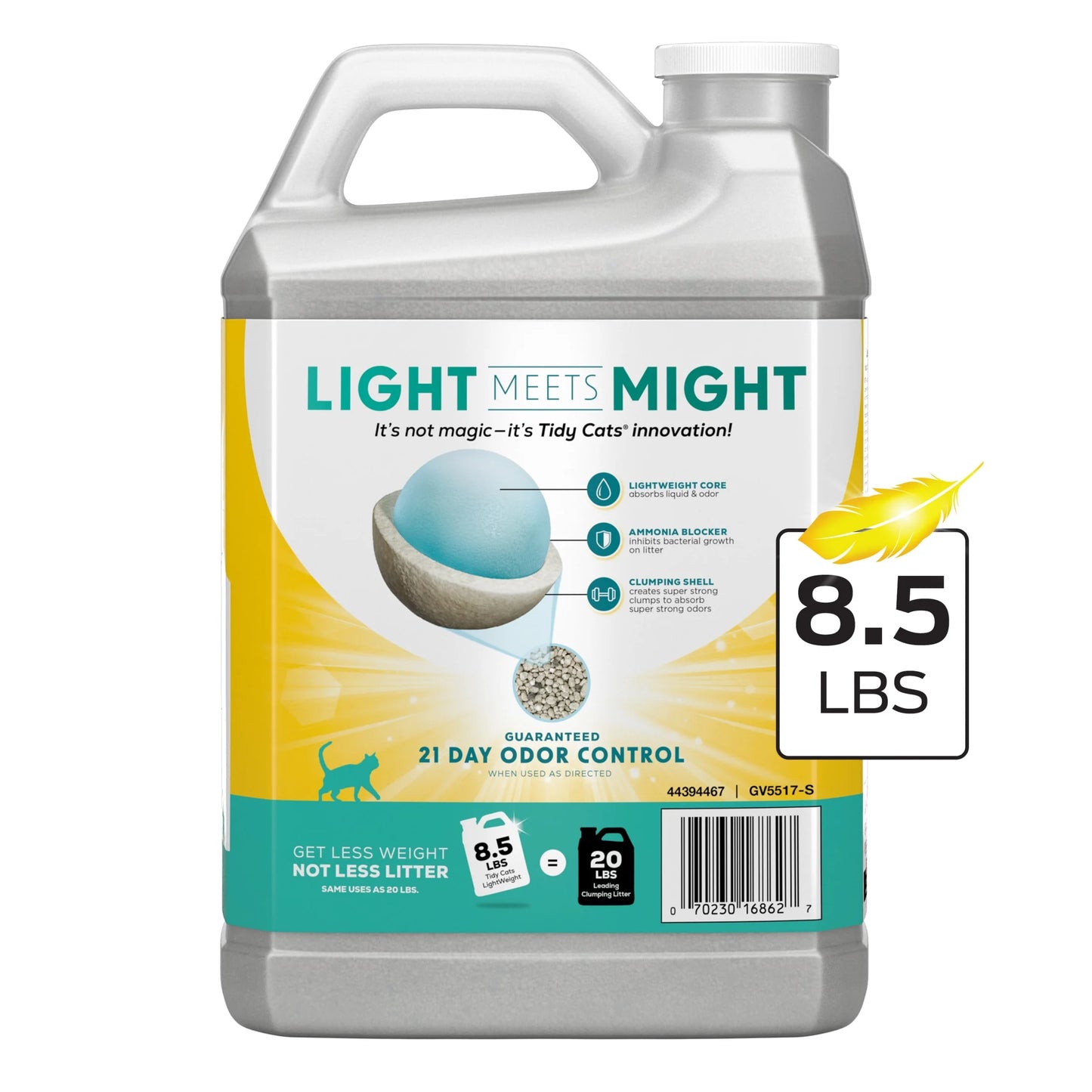 Purina  Lightweight Free and Clean Unscented Clumping Cat Litter